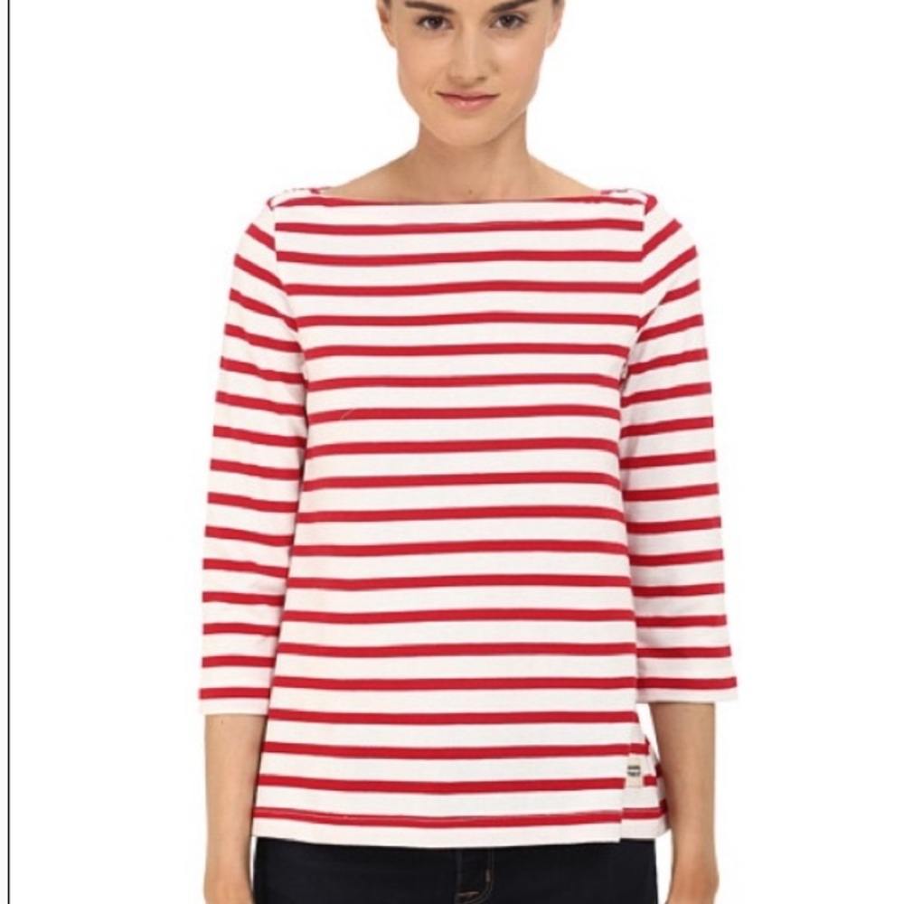 ♠️ Kate Spade (Broome Street) - Striped boat top - Picture 3 of 9